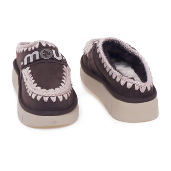 Mou Bounce Clog aus Wildleder mit Maxi-Logo - 4