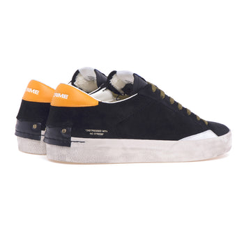 Crime London "Distressed" suede sneaker - 3