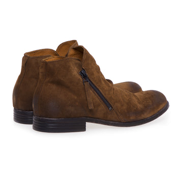 Pawelk's laceless ankle boot in aged effect suede - 3