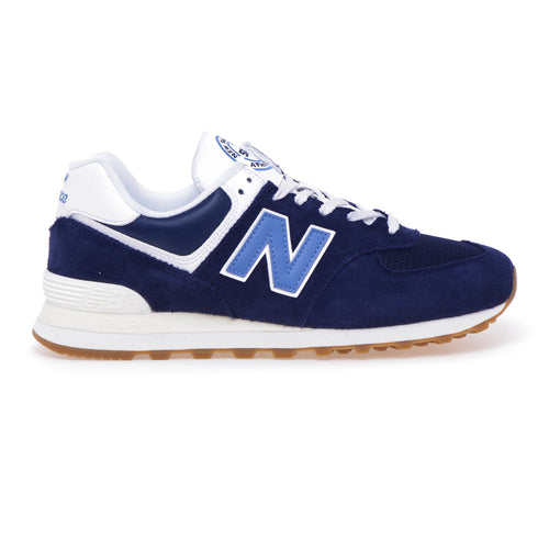 New Balance 574 sneaker in suede and fabric - 1