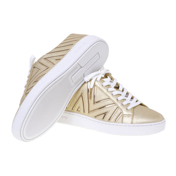 Michael Kors sneaker in satin and shiny leather - 4