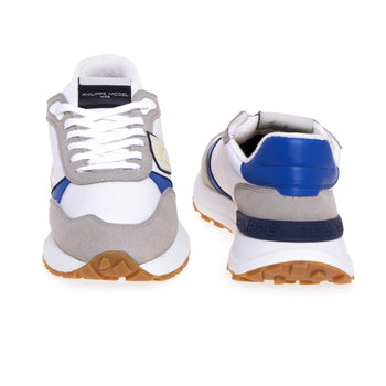 Philippe Model "Antibes" sneaker in suede and fabric - 4