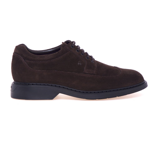 English style lace-up shoes in Hogan H576 suede - 1