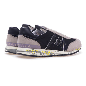 Premiata Lucy sneaker in suede and fabric - 3