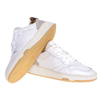 Crime London basketball sneaker in leather - 4