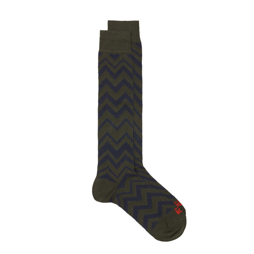 In The Box long socks with Zig Zag pattern - 1