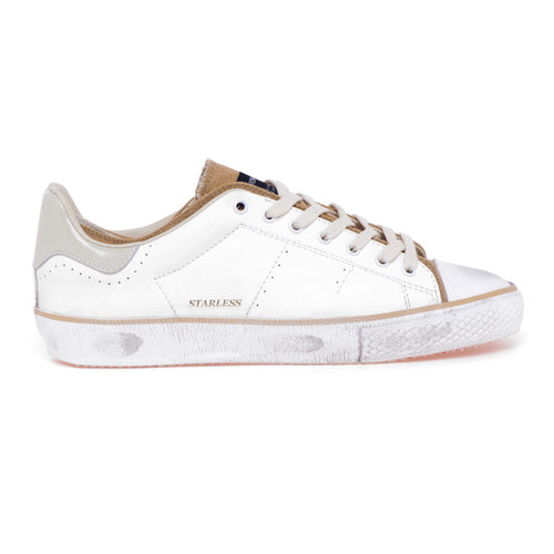Hidnander "Starless Low" sneaker in leather and canvas - 1