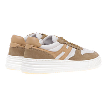 Hogan Basket H630 sneaker in leather and nubuck - 3
