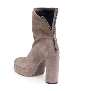 Vic Matiè ankle boot in suede with 135 mm heel and stretch upper - 4