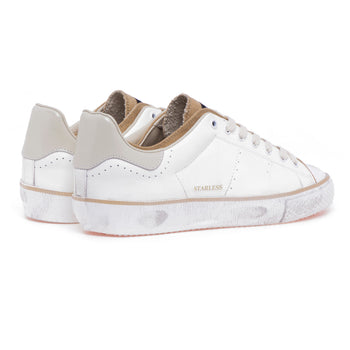 Hidnander "Starless Low" sneaker in leather and canvas - 3