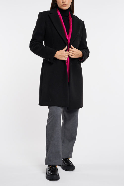 Kaos straight coat in cloth - 2