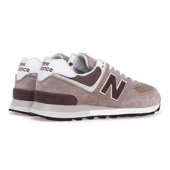 Sneaker New Balance 574 in camoscio e nabuck - 3