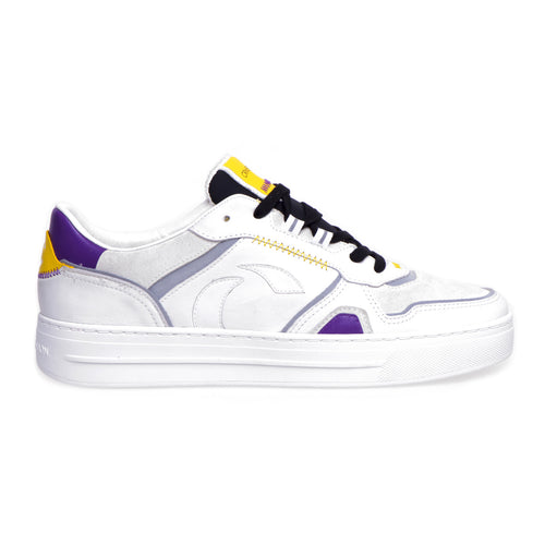 Crime London sneaker in leather and suede - 1