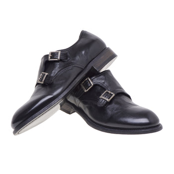 Sturlini Firenze double buckle shoe in leather - 4