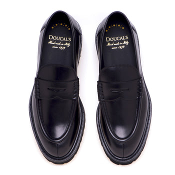 Doucal's college moccasin in leather - 5