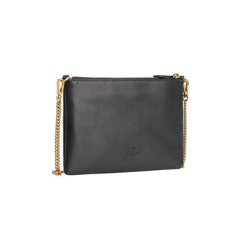 Pinko classic flat love bag simply shoulder bag in leather - 3