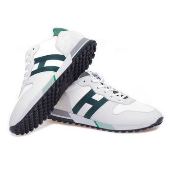 Sneaker Hogan H383 in camoscio e tessuto - 4
