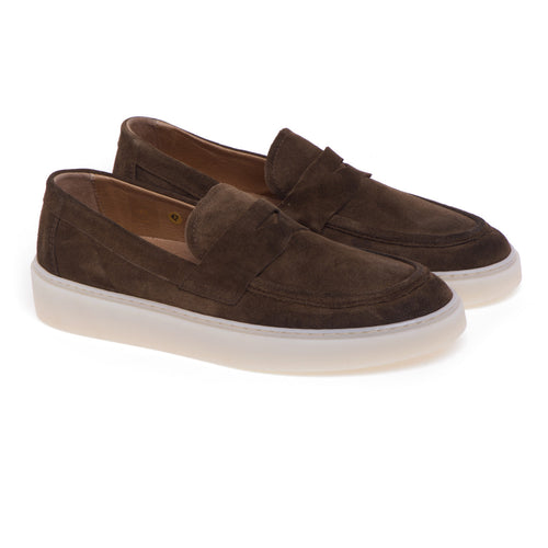 Pawelk's moccasin in suede with rubber sole - 2