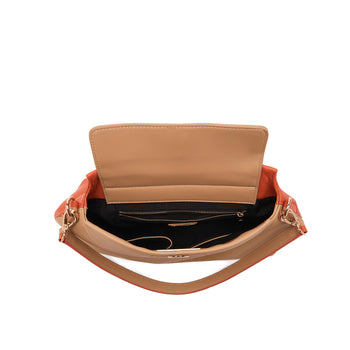 La Carrie shoulder bag in two-tone leather - 5