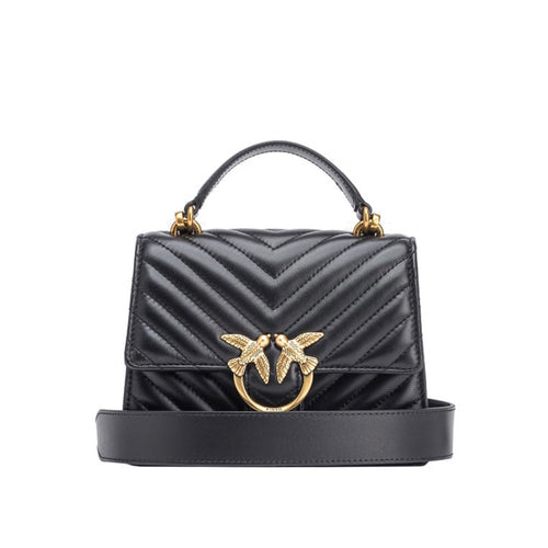 Pinko Mini Love handbag in quilted leather