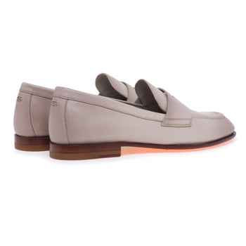 Santoni penny loafer in antique leather - 3
